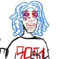veritable complains about godpoke's skinny jeans